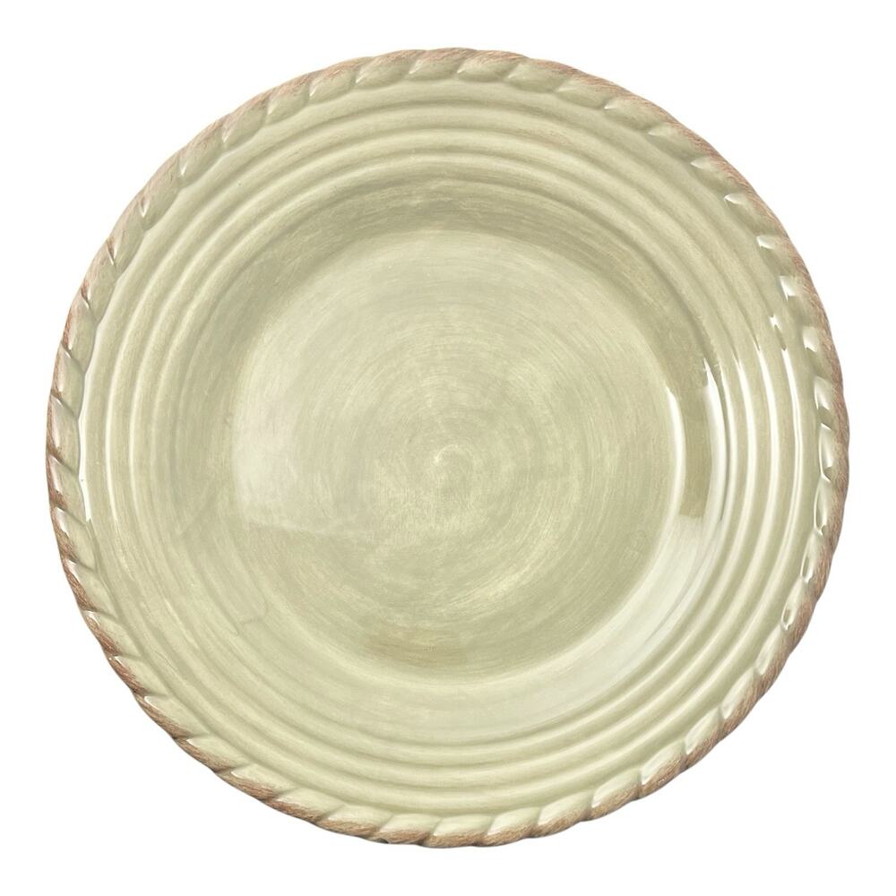 Artimino “Tuscan Countryside (Sage Green)” Single Ceramic Dinner Plate 11 1/4”